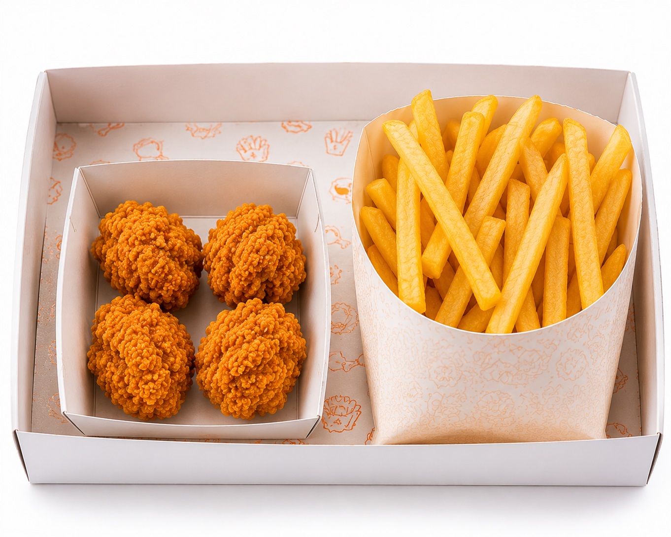 4 Popcorn & Fries